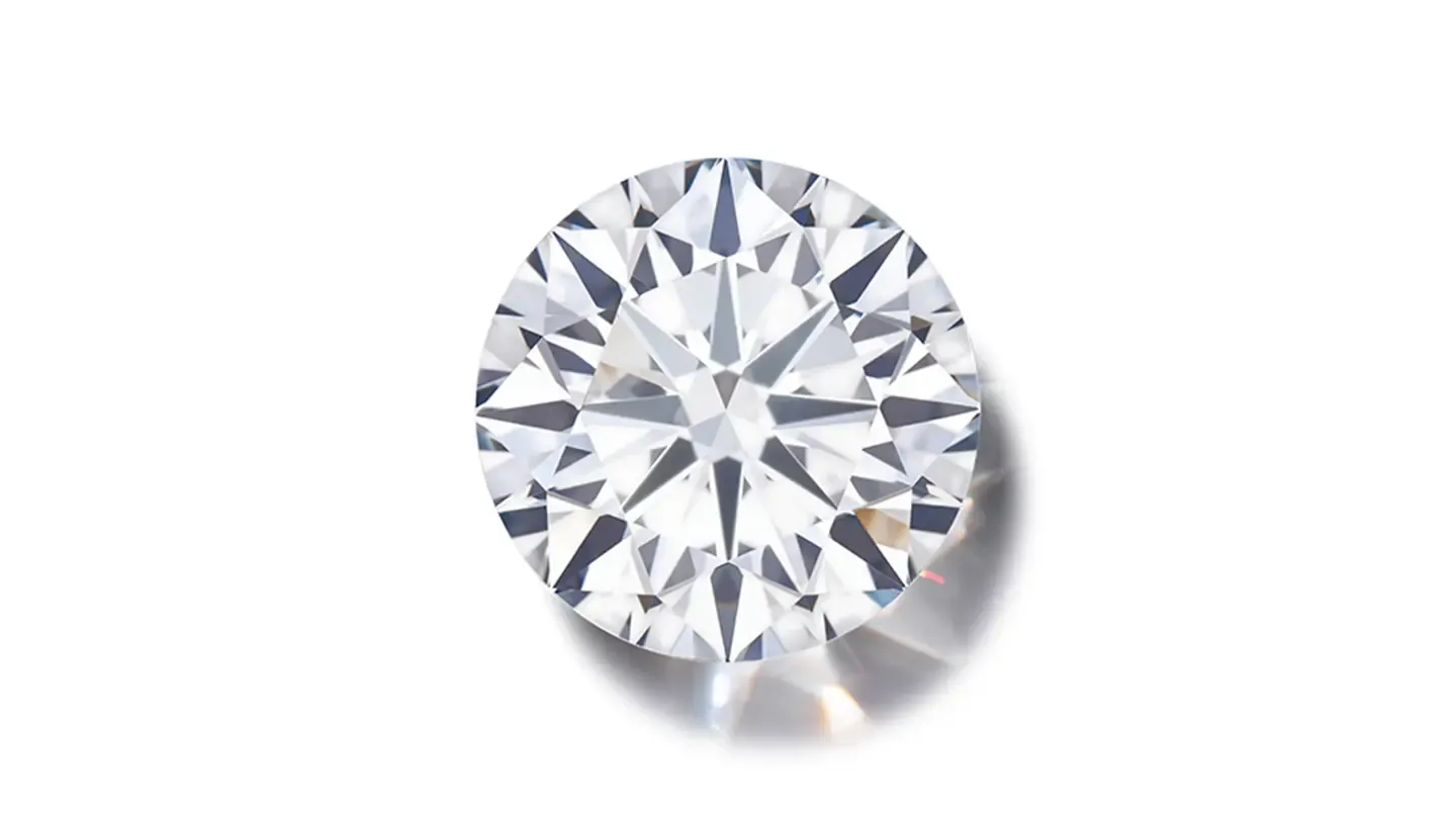 Round Brilliant cut lab-grown diamond